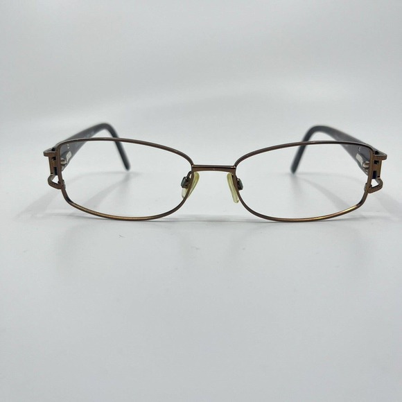 Clear Vision Women's (Sabrina) eyeglasses Frame Brown 55-16-135 H6835f - Picture 2 of 8